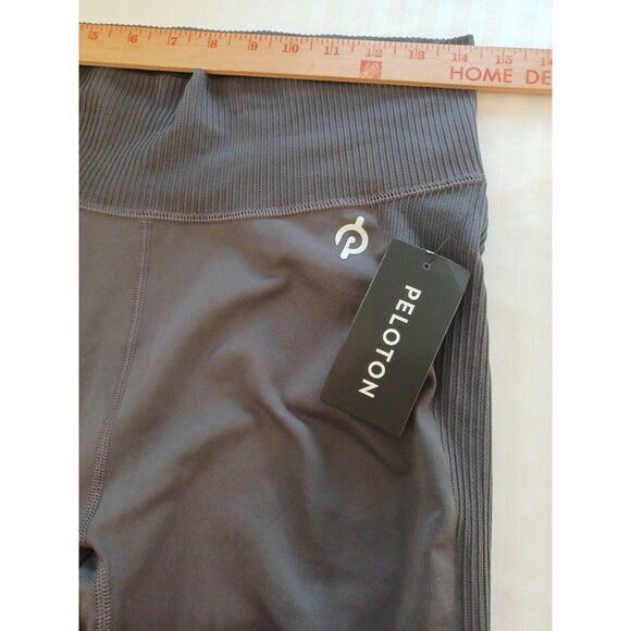 Peloton NWT gray seamless high rise legging womens XL/XXL activewear sport cycle - Picture 9 of 11